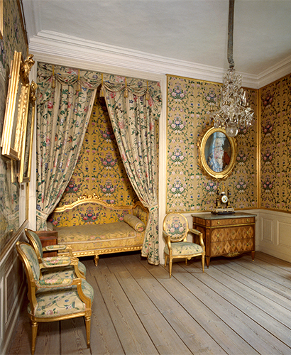 Gripsholm Castle Sofia Albertina's bedchamber
